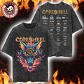 Copenhell Festival 2026 Merch Copenhagen Denmark From 24 To 27 June 2026 Lineup Wolf Pentagram Vintage Washed Tee