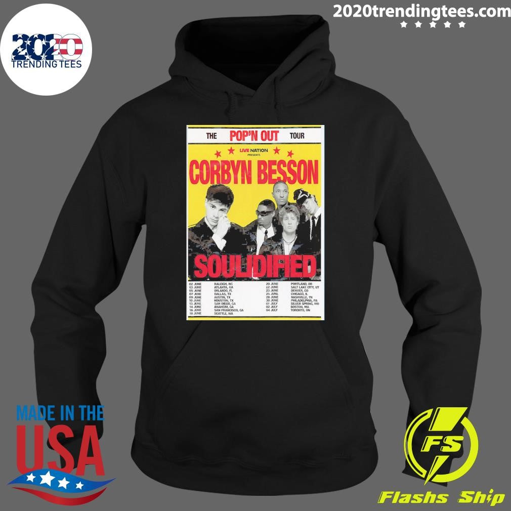 Corbyn Besson The Popn Out Tour 2026 Shirt