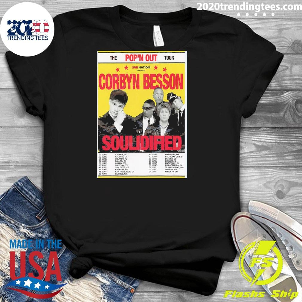 Corbyn Besson The Popn Out Tour 2026 Shirt