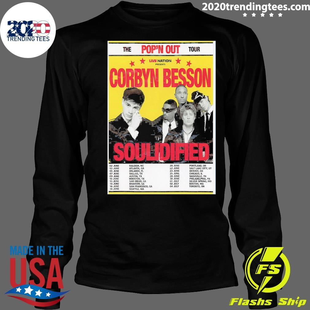Corbyn Besson The Popn Out Tour 2026 Shirt