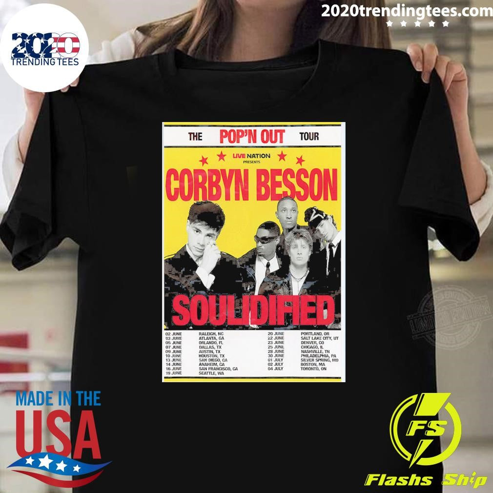 Corbyn Besson The Popn Out Tour 2026 Shirt
