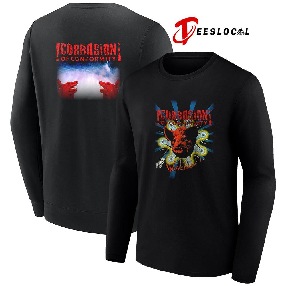 Corrosion of Conformity wiseblood graphic shirt
