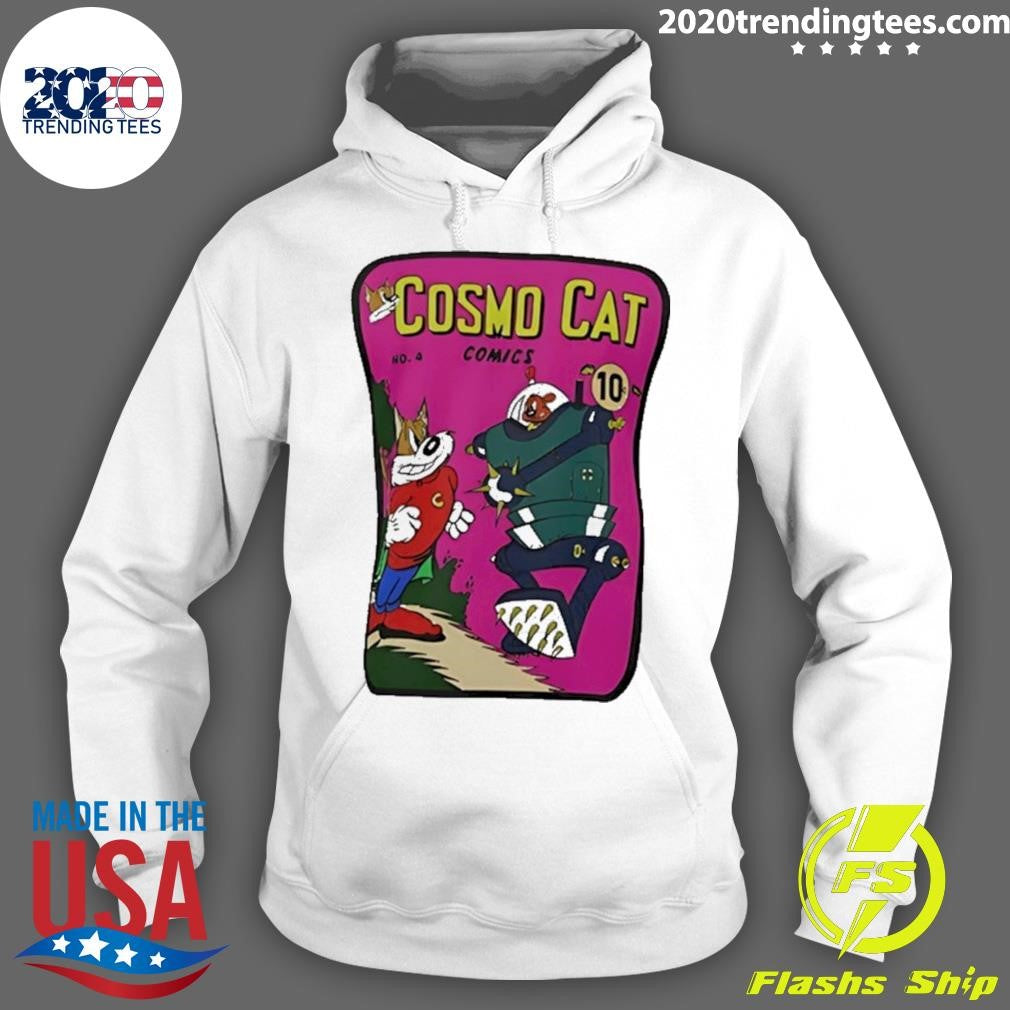 Cosmo Cat Comics Art Shirt