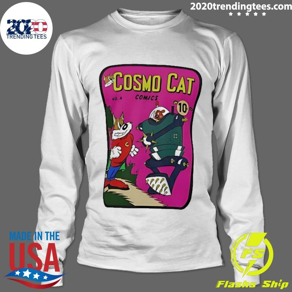 Cosmo Cat Comics Art Shirt