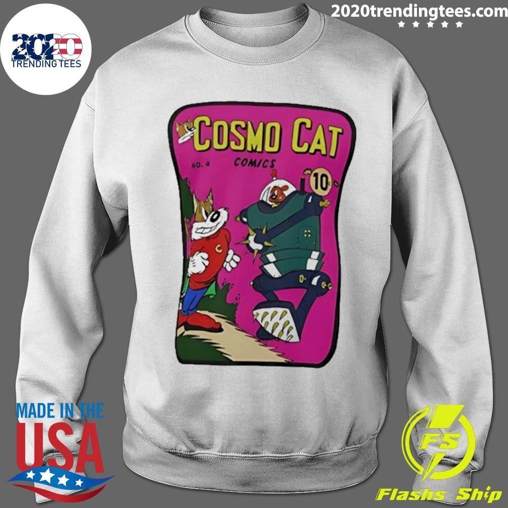 Cosmo Cat Comics Art Shirt