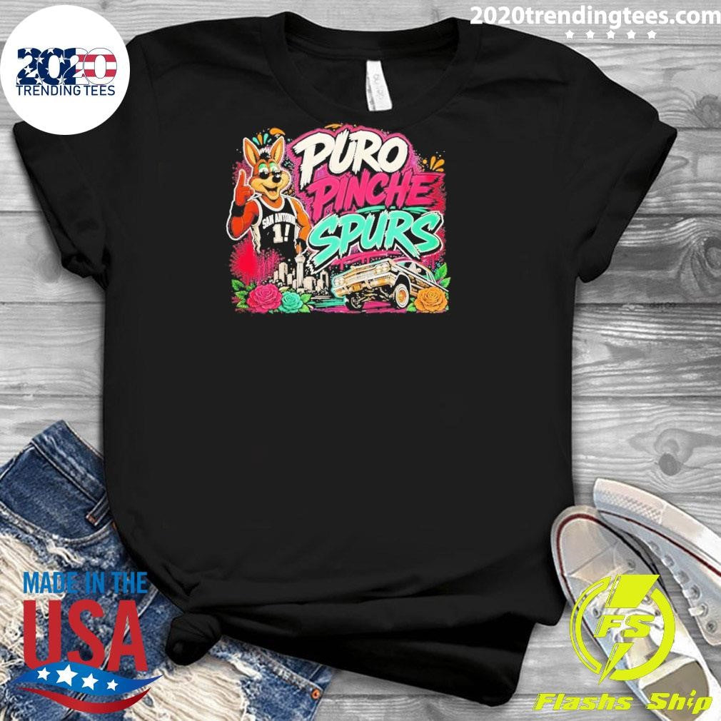 Coyote Puro Pinche Spurs San Antonio Spurs Basketball Nba 2026 Shirt