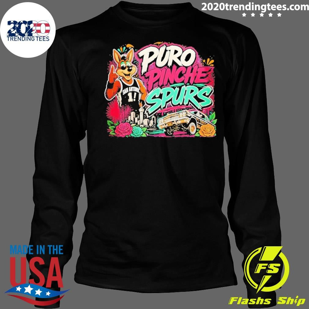 Coyote Puro Pinche Spurs San Antonio Spurs Basketball Nba 2026 Shirt