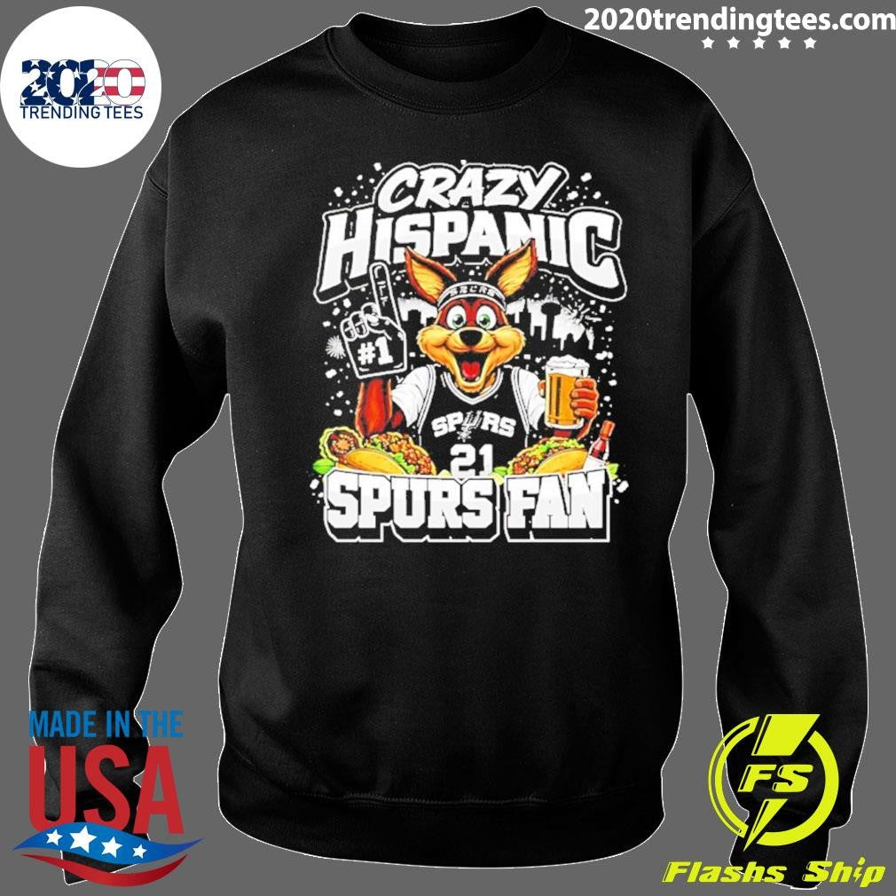 Crazy Hispanic Spurs Fan Mascot Shirt