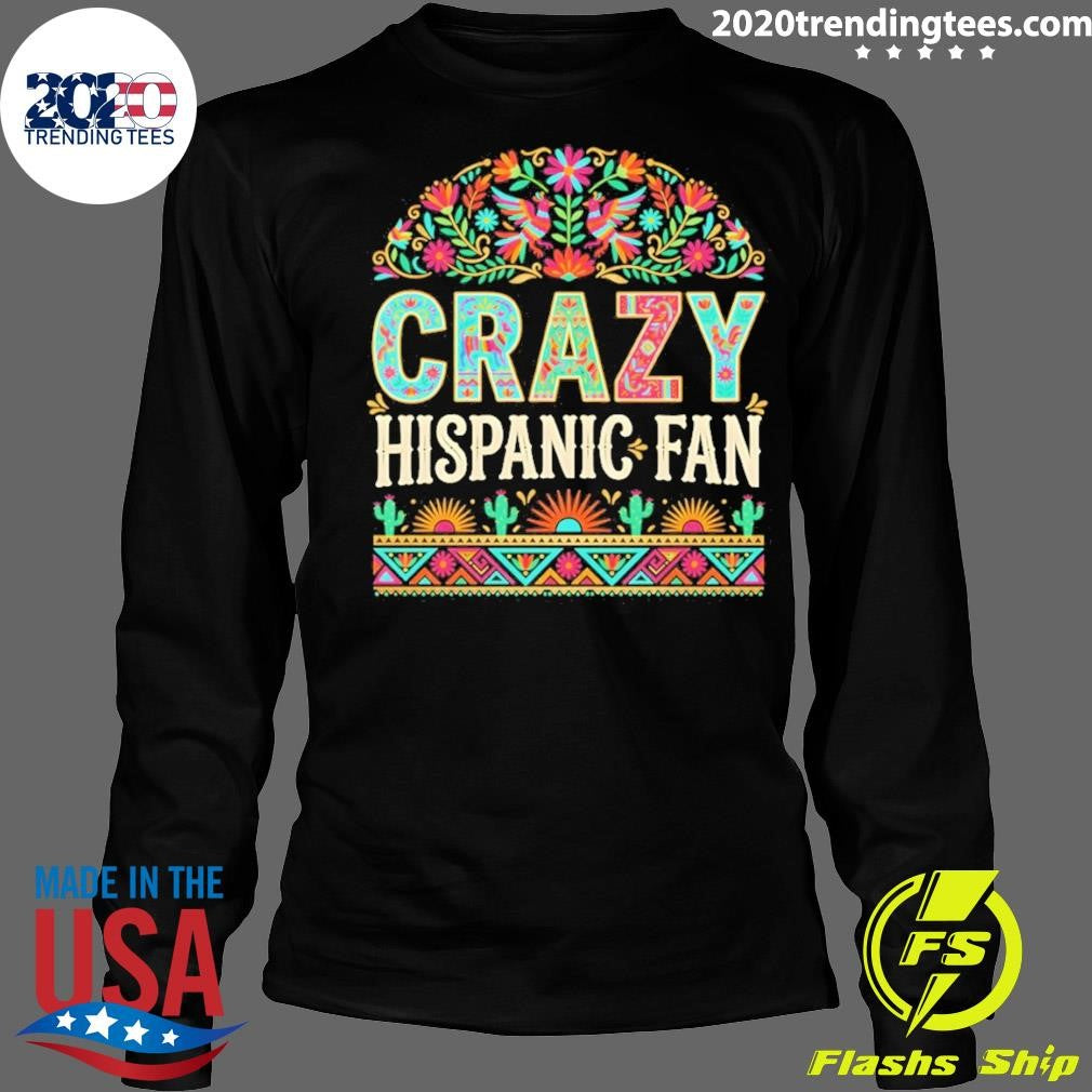 Crazy Hispanic Spurs Fan San Antonio Spurs Basketball Spurs Supporter Game Day 2026 Shirt