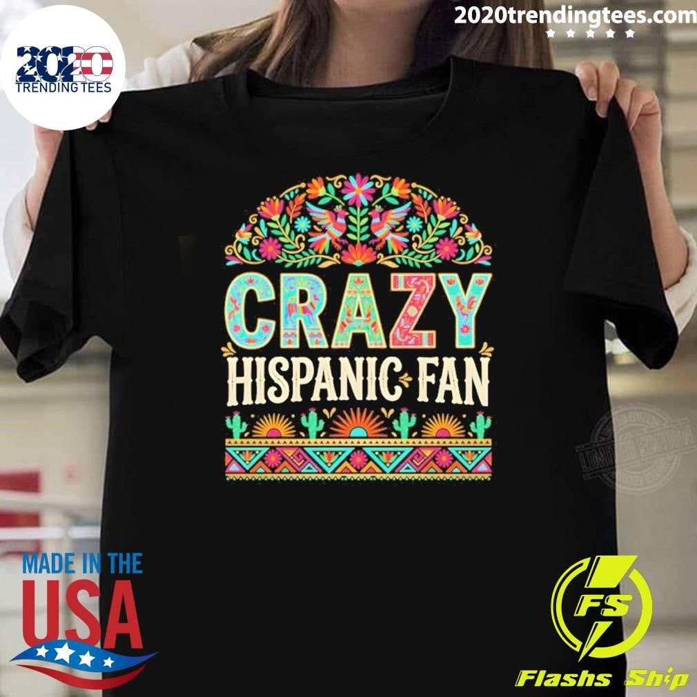 Crazy Hispanic Spurs Fan San Antonio Spurs Basketball Spurs Supporter Game Day 2026 Shirt
