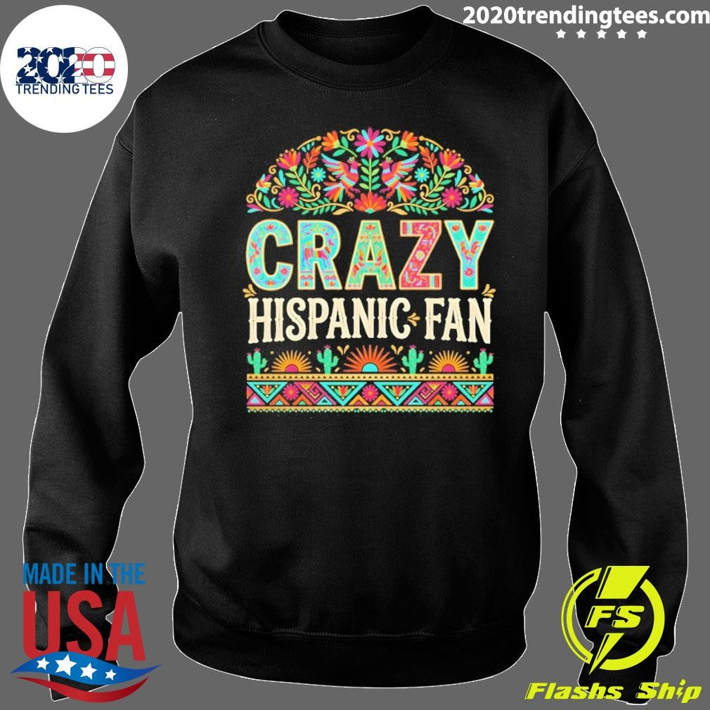 Crazy Hispanic Spurs Fan San Antonio Spurs Basketball Spurs Supporter Game Day 2026 Shirt
