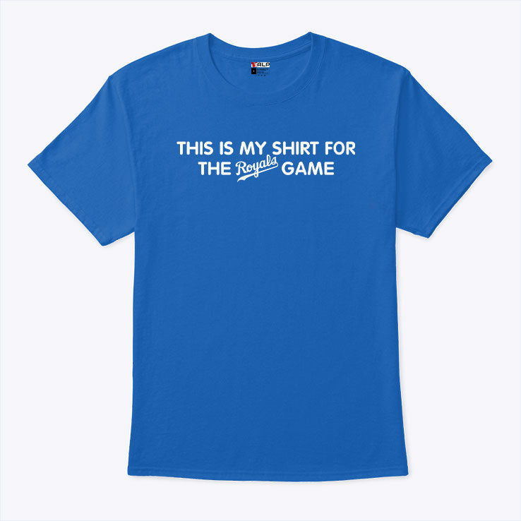 Creed Humphrey This Is My Shirt For The Royals Game T Shirt