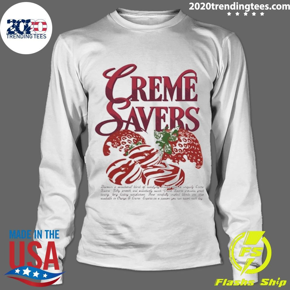 Creme Savers Strawberry Art Shirt