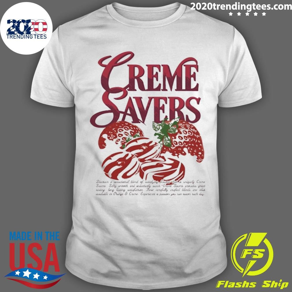Creme Savers Strawberry Art Shirt