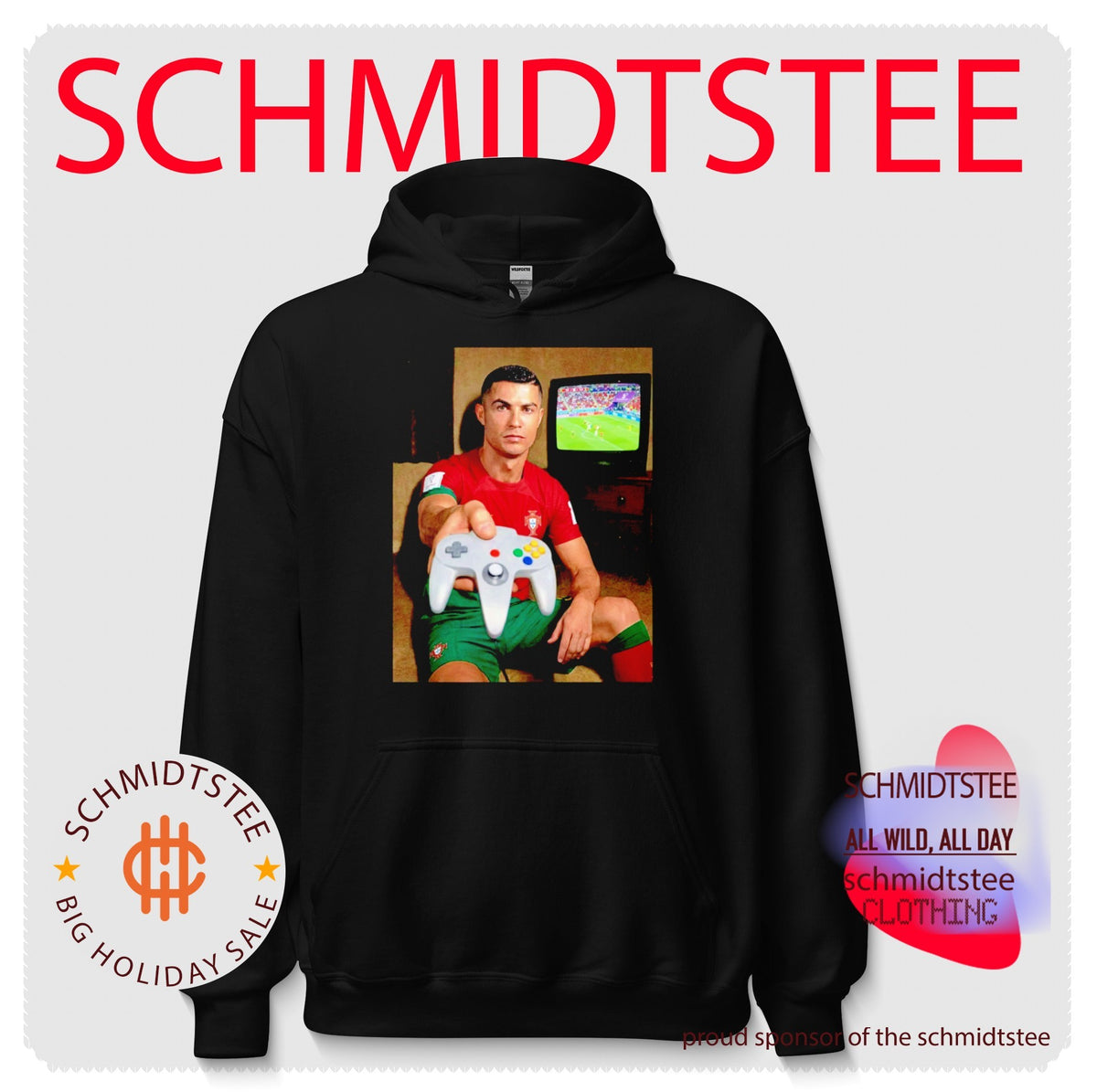 Cristiano Ronaldo Portugal National Team Gaming shirt