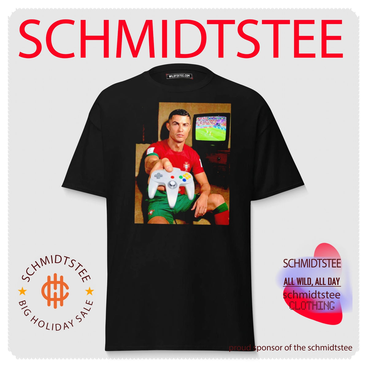 Cristiano Ronaldo Portugal National Team Gaming shirt