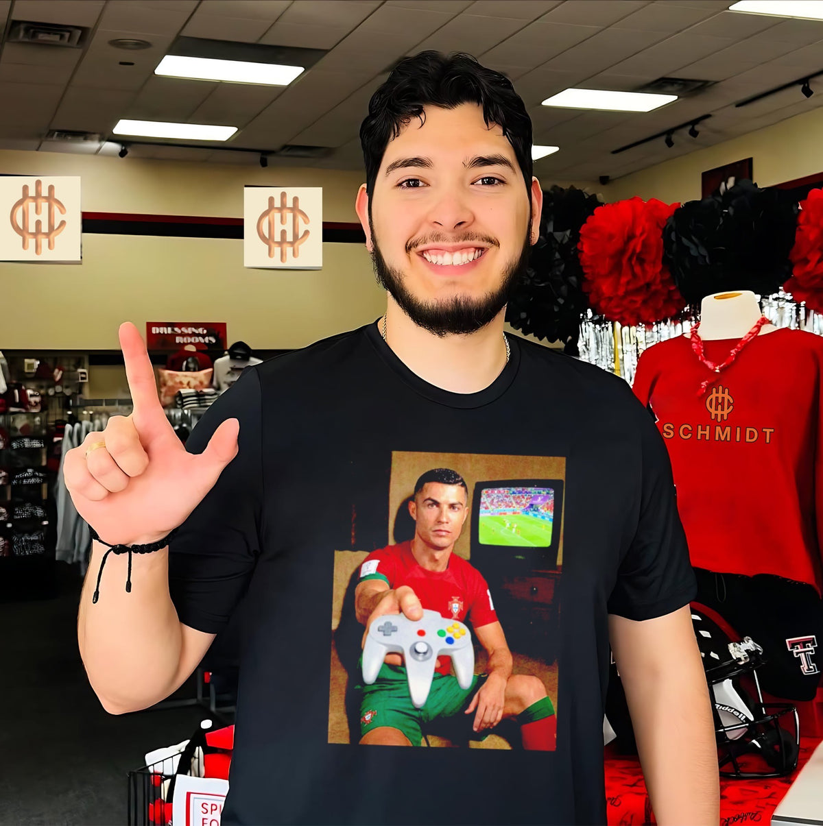 Cristiano Ronaldo Portugal National Team Gaming shirt