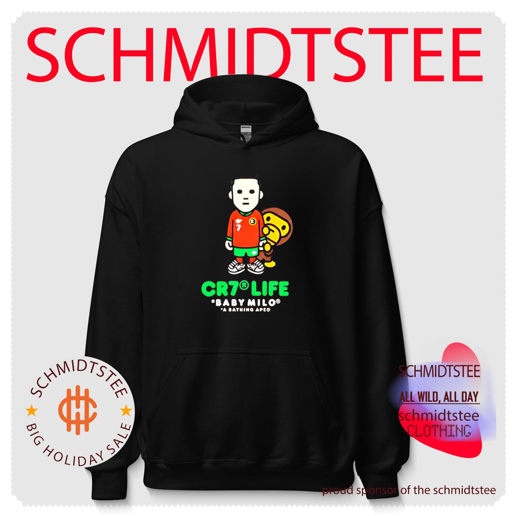Cristiano Ronaldo X BAPE CR7 Life Baby Milo A Bathing Ape Shirt