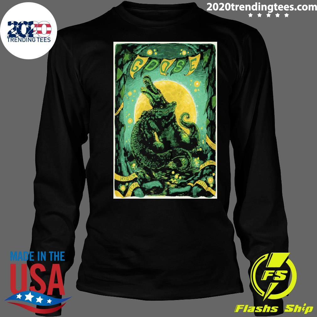Crocodiles Goose April 23, 2026 Houston, TX Shirt