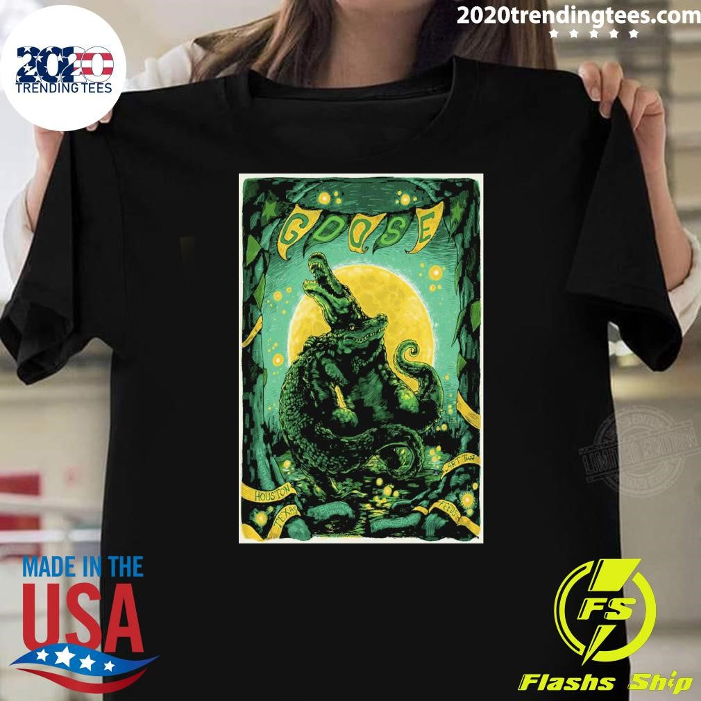 Crocodiles Goose April 23, 2026 Houston, TX Shirt