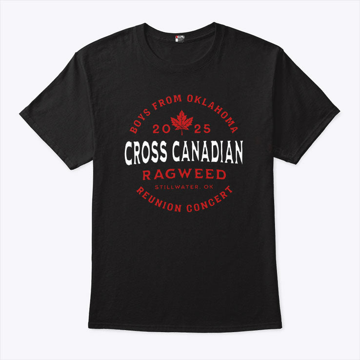 Cross Canadian Ragweed Concert 2025 T Shirt