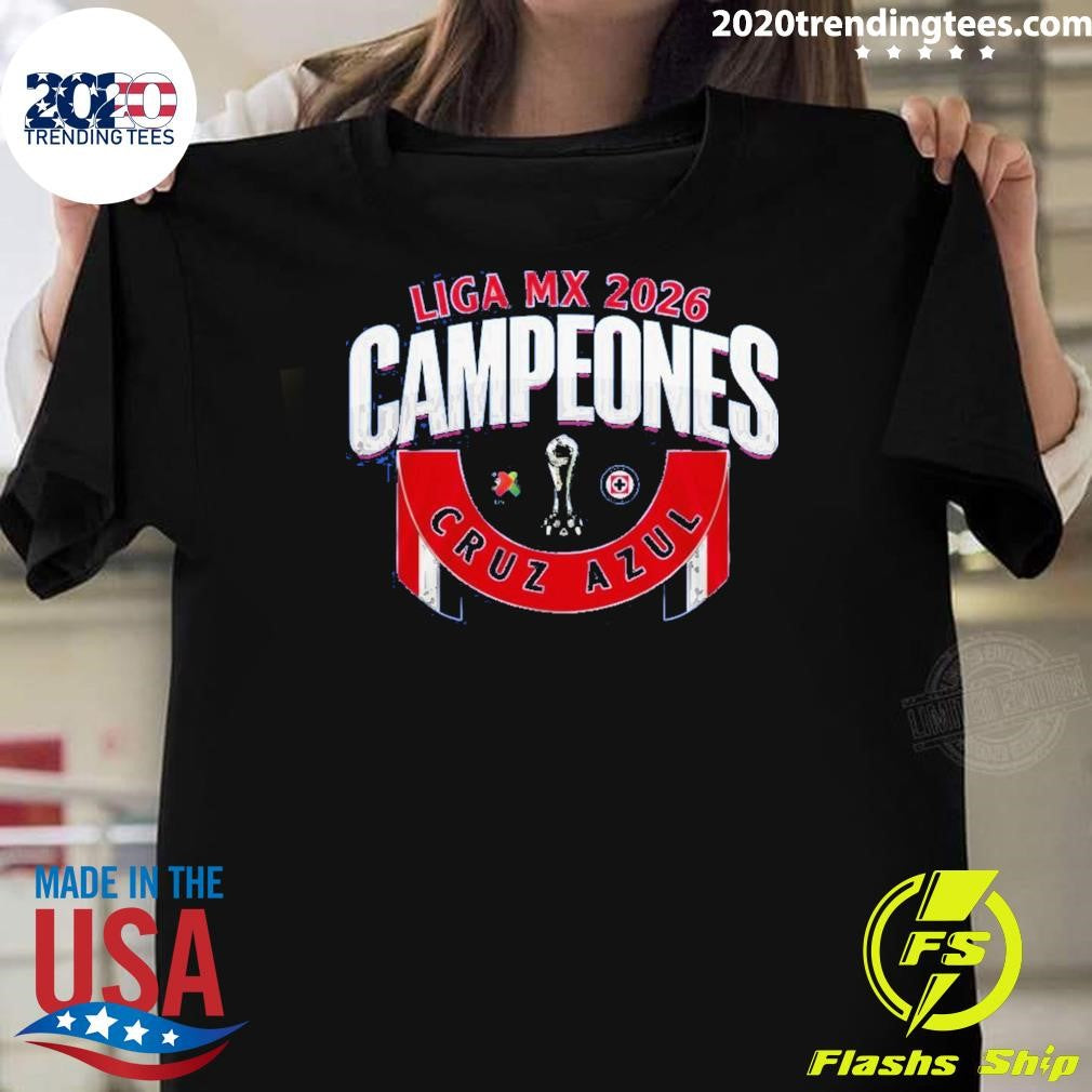Cruz Azul 2026 Liga Mx Campeones Shirt