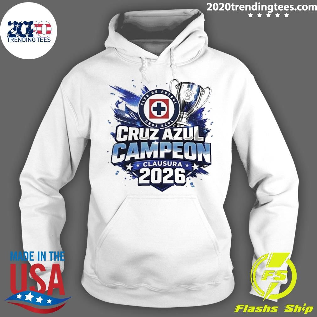 Cruz Azul Campeon Clausura 2026 Trophy Shirt