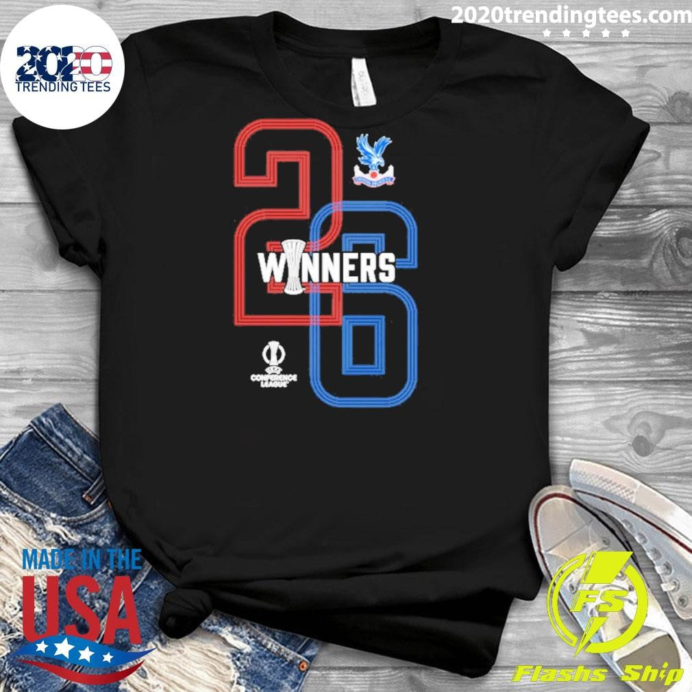 Crystal Palace F.c Uefa Conference League Winners Shirt