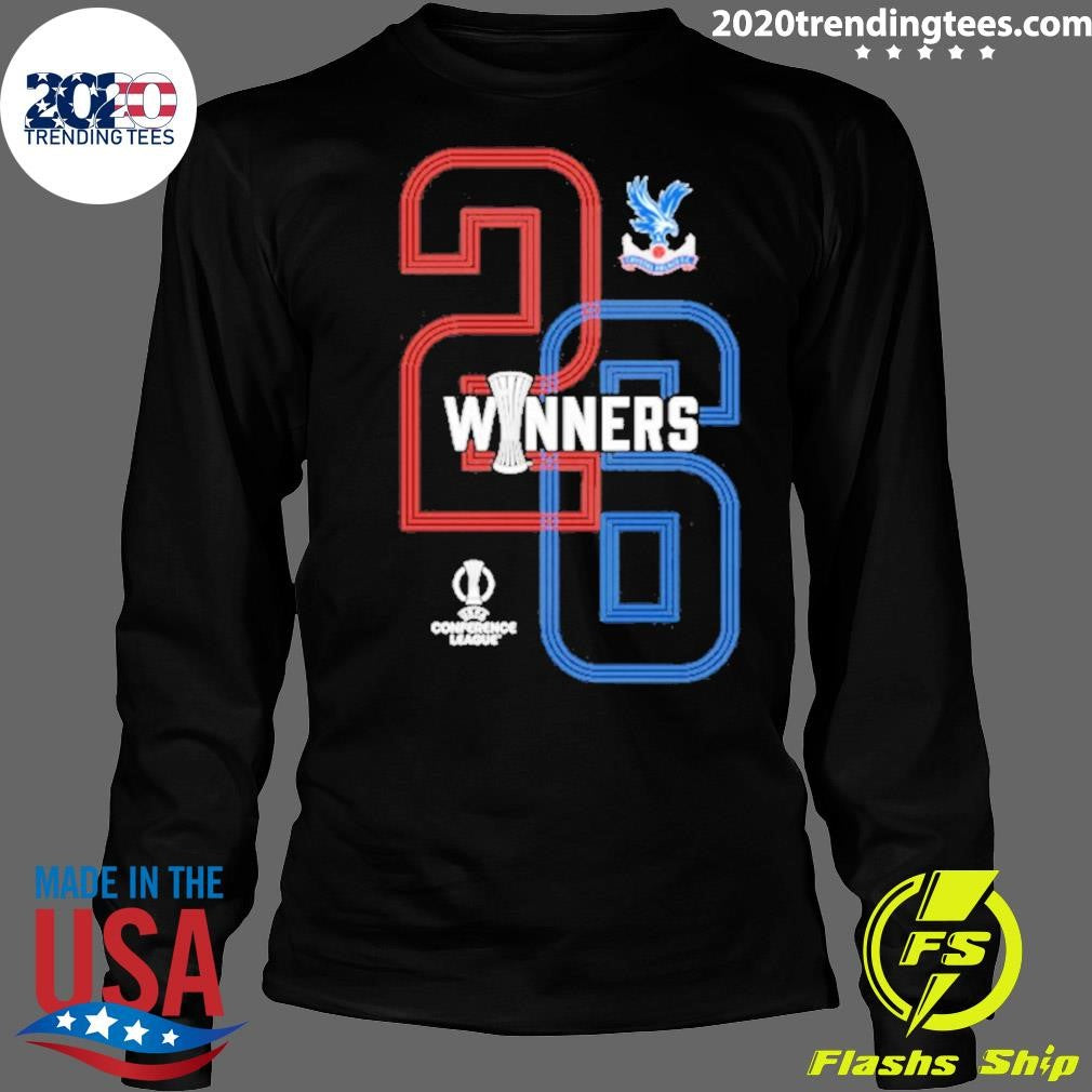 Crystal Palace F.c Uefa Conference League Winners Shirt