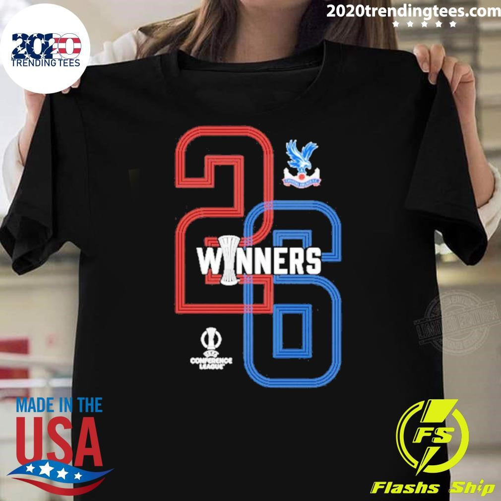 Crystal Palace F.c Uefa Conference League Winners Shirt