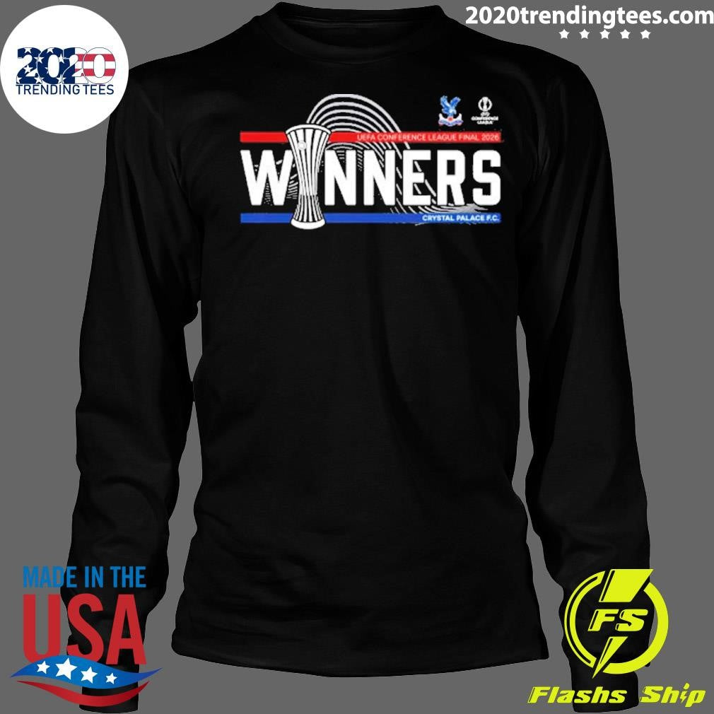 Crystal Palace Merch UEFA Conference League Winners 2025-2026 Shirt