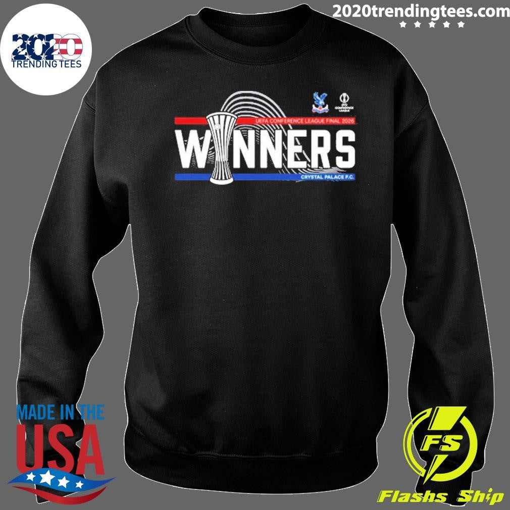 Crystal Palace Merch UEFA Conference League Winners 2025-2026 Shirt