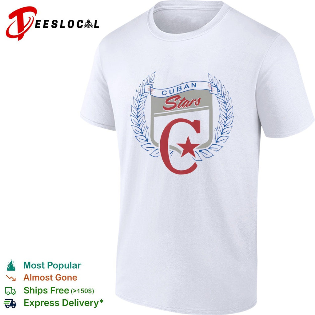 Cuban Stars star wreath shirt