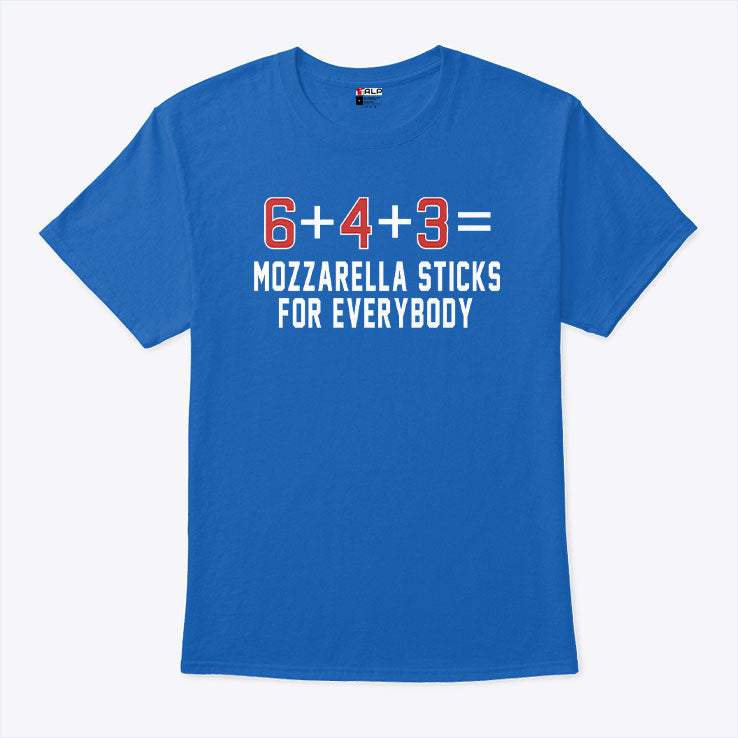 Cubs Mozzarella Sticks For Everybody T Shirt