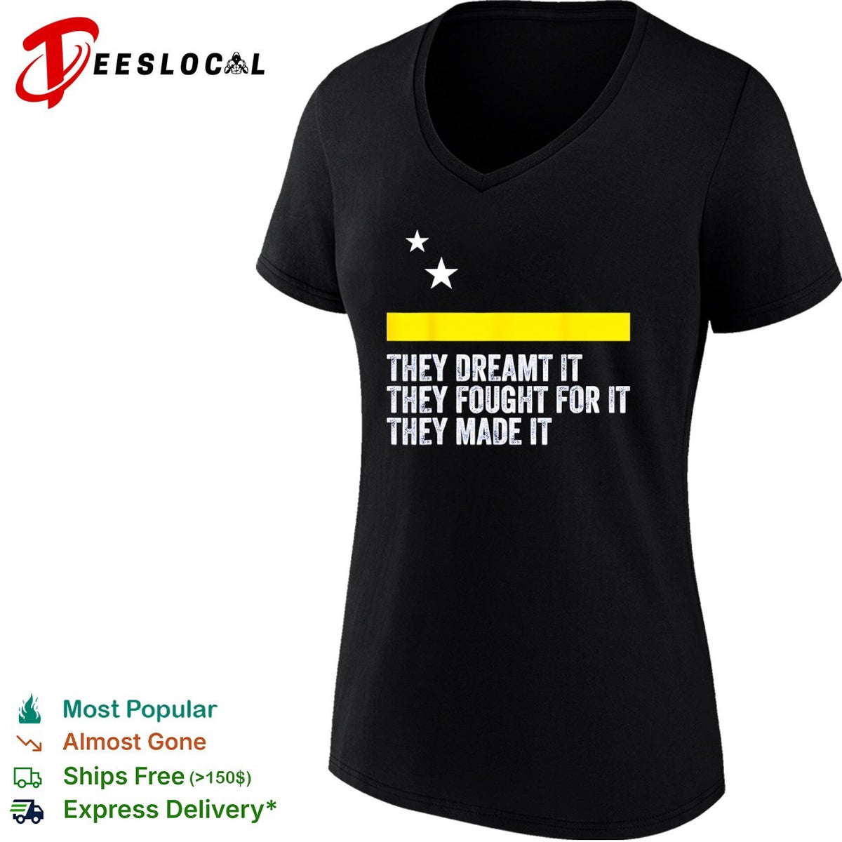 Curacao Flag They Dreamt It They Fought For It They Made It Shirt
