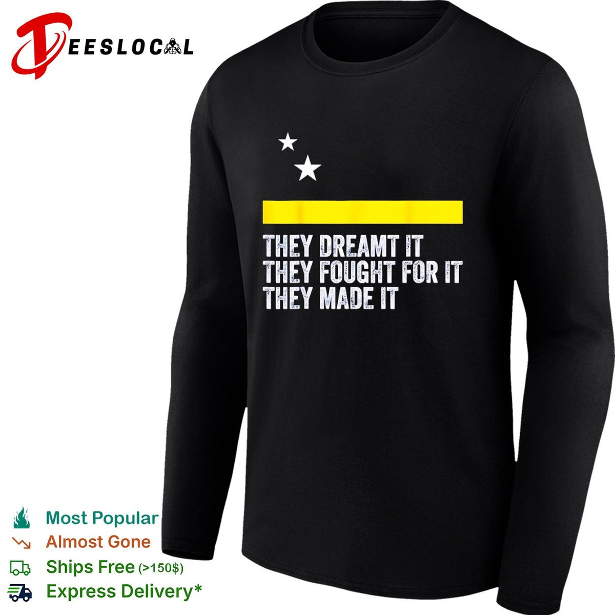 Curacao Flag They Dreamt It They Fought For It They Made It Shirt