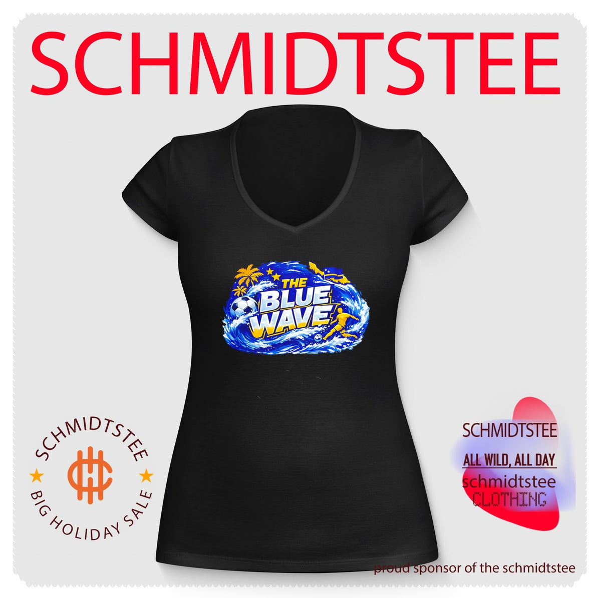 Curacao The Blue Wave soccer shirt