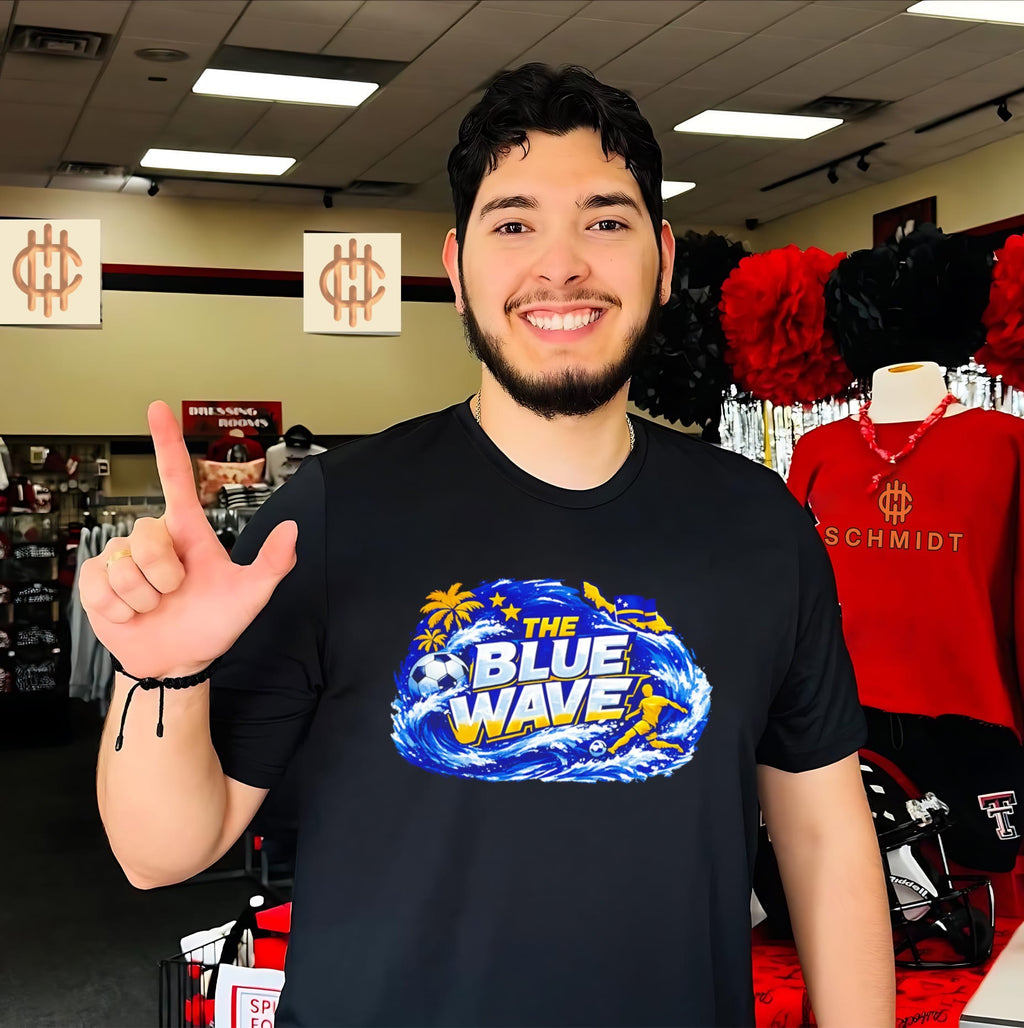 Curacao The Blue Wave soccer shirt