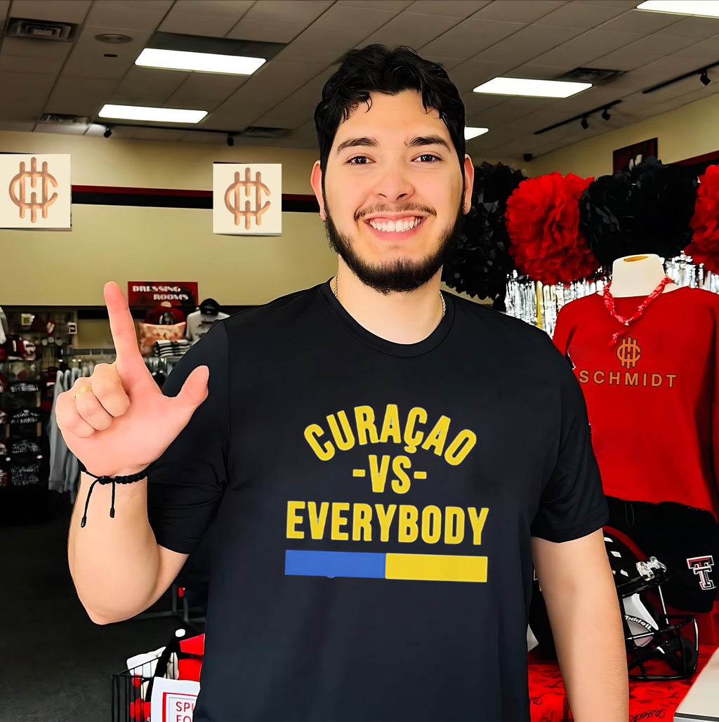 Curaçao vs Everybody Caribbean Island Pride shirt