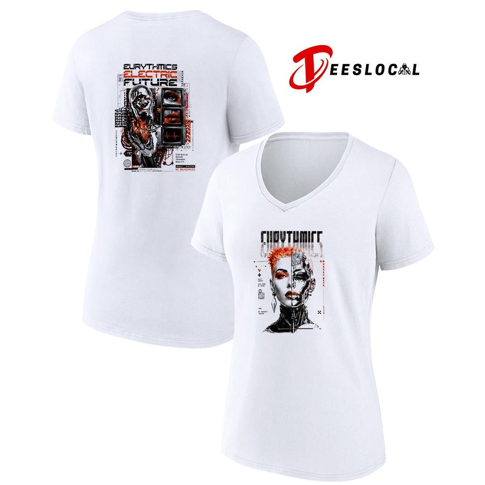 Cury Tumics eurythmics electric future graphic shirt