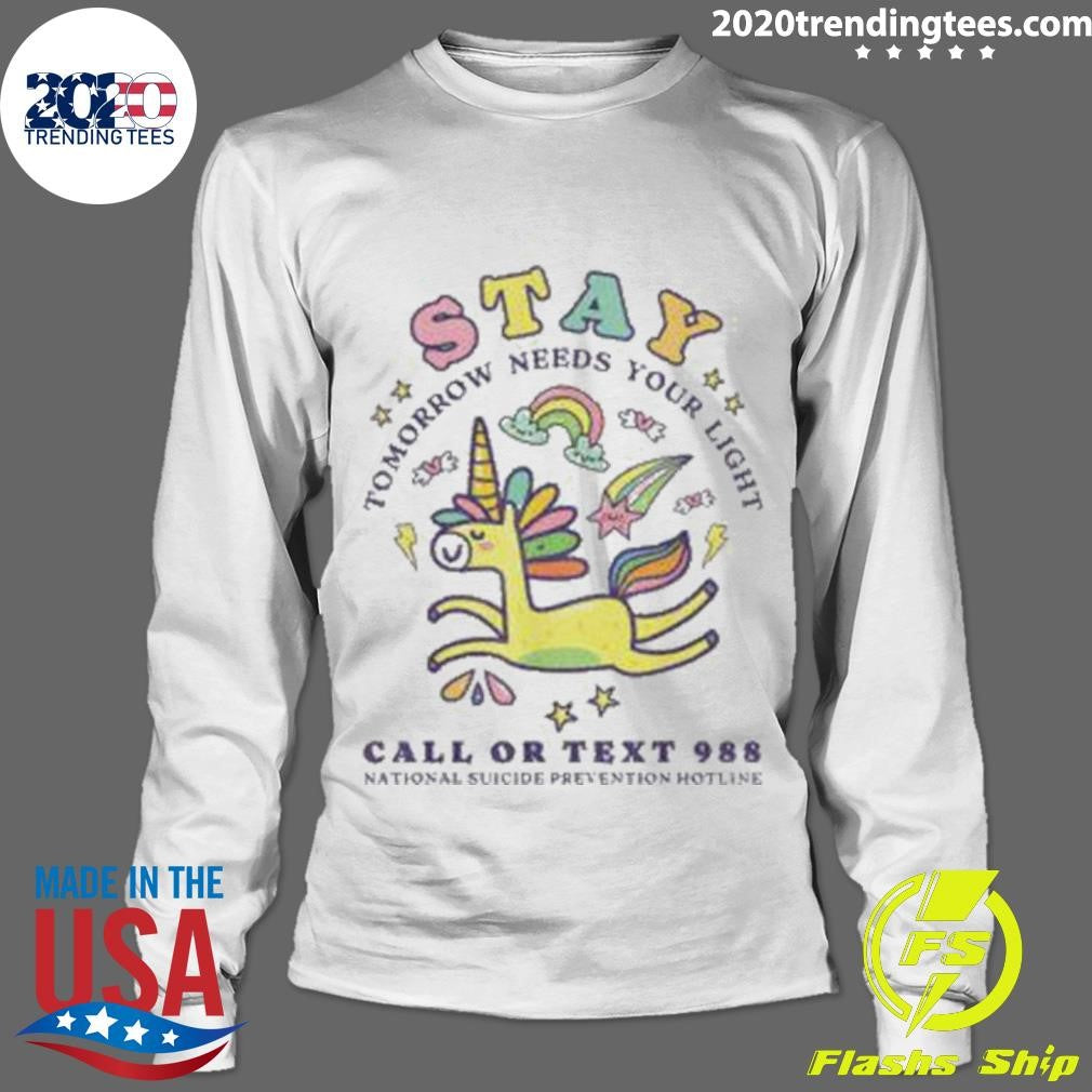 Cute 988 Suicide Prevention Tomorrow Needs You Retro Shirt