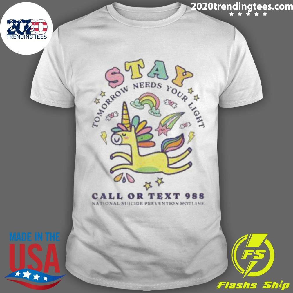 Cute 988 Suicide Prevention Tomorrow Needs You Retro Shirt