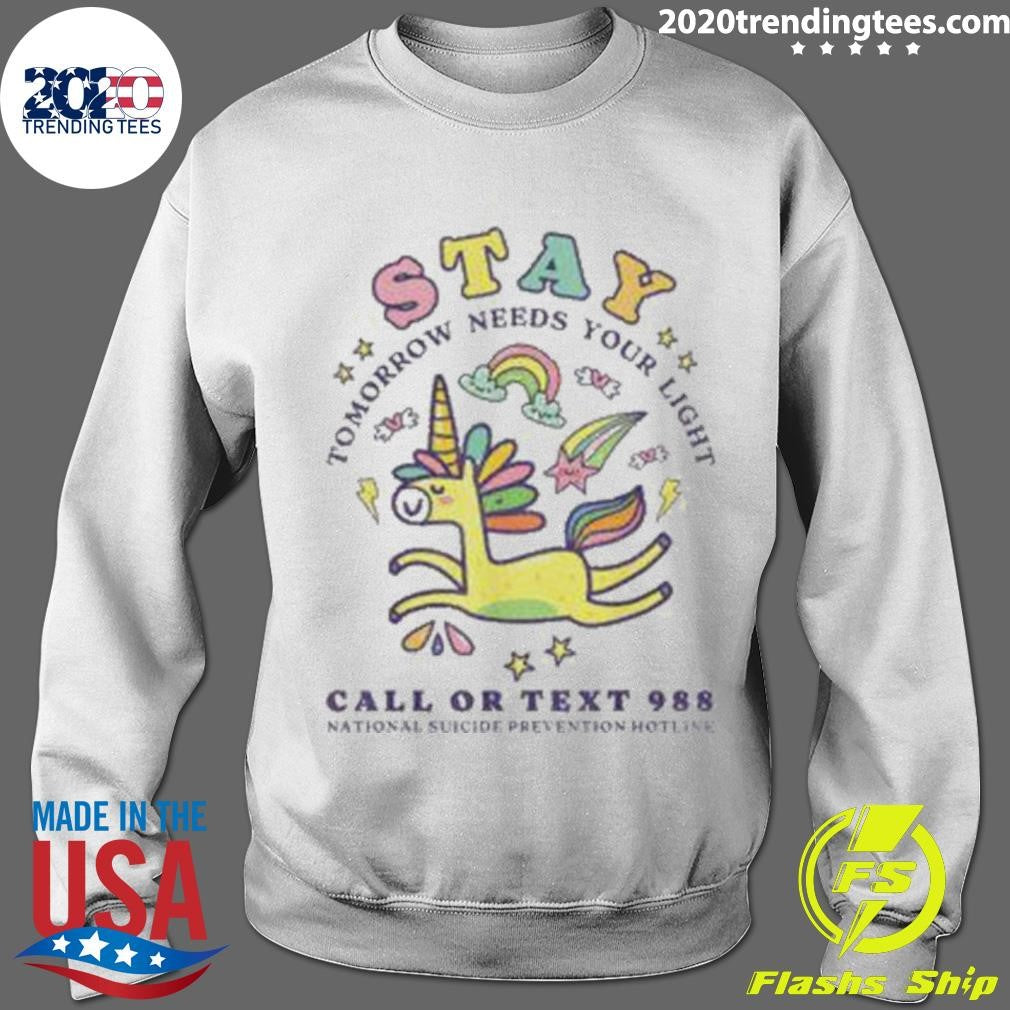 Cute 988 Suicide Prevention Tomorrow Needs You Retro Shirt