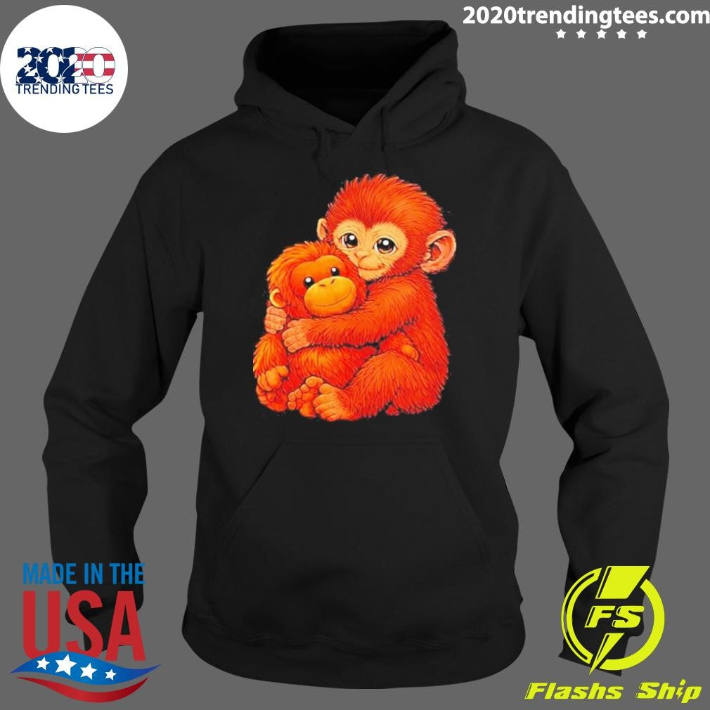 Cute Monkey Named Punch Funny Animal Shirt