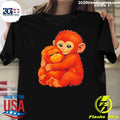 Cute Monkey Named Punch Funny Animal Shirt
