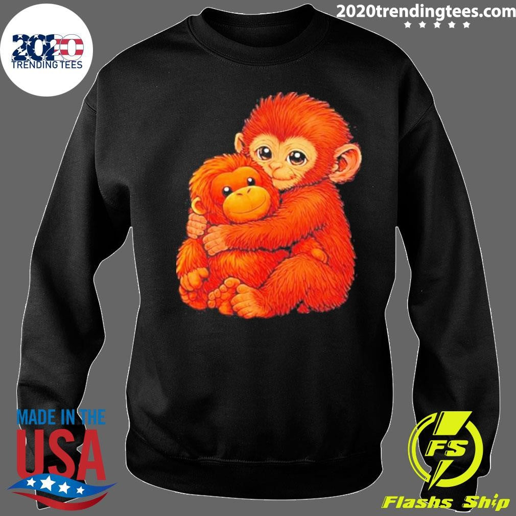 Cute Monkey Named Punch Funny Animal Shirt