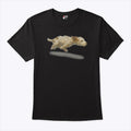 Cute Running Dog Art Print T Shirt