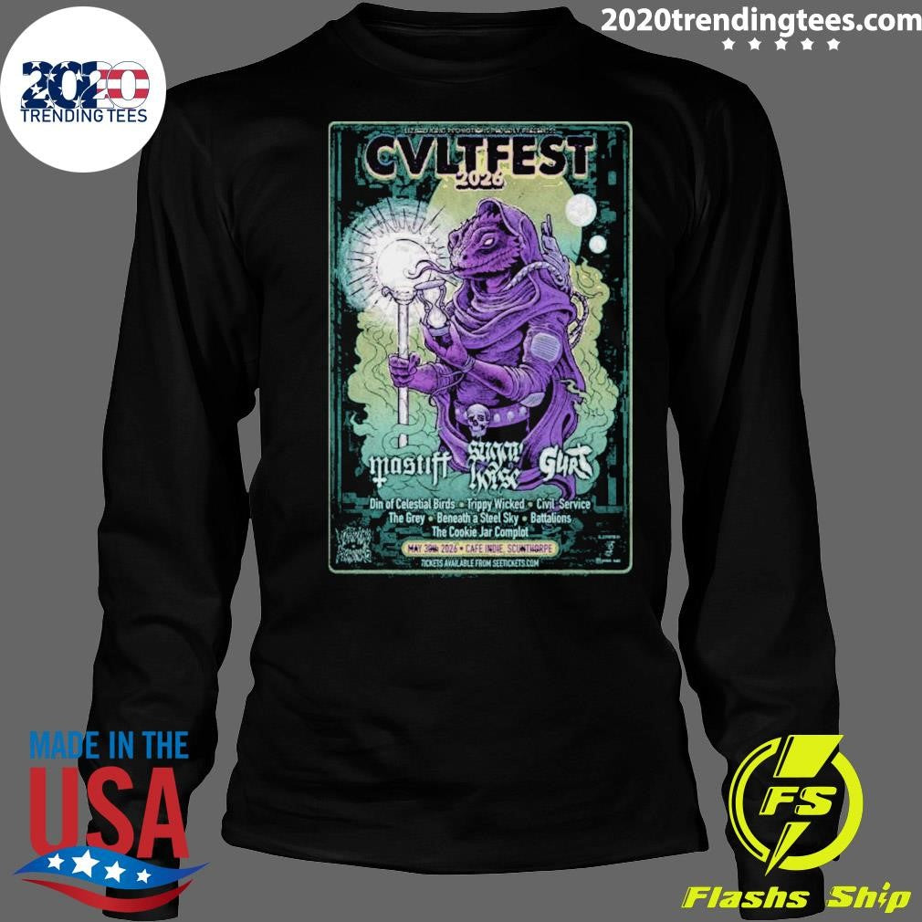 Cvltfest Café Indiependent, Scunthorpe, Uk May 30 2026 Tour Poster Shirt