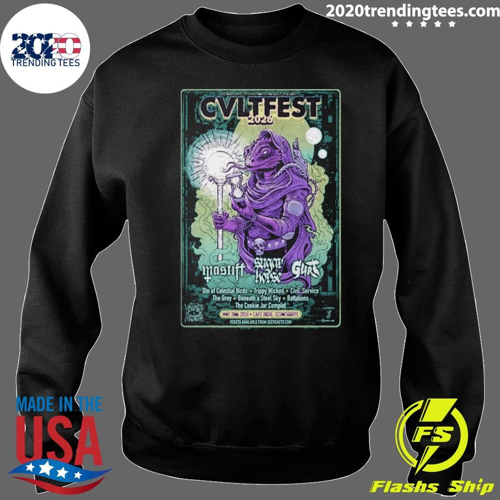 Cvltfest Café Indiependent, Scunthorpe, Uk May 30 2026 Tour Poster Shirt
