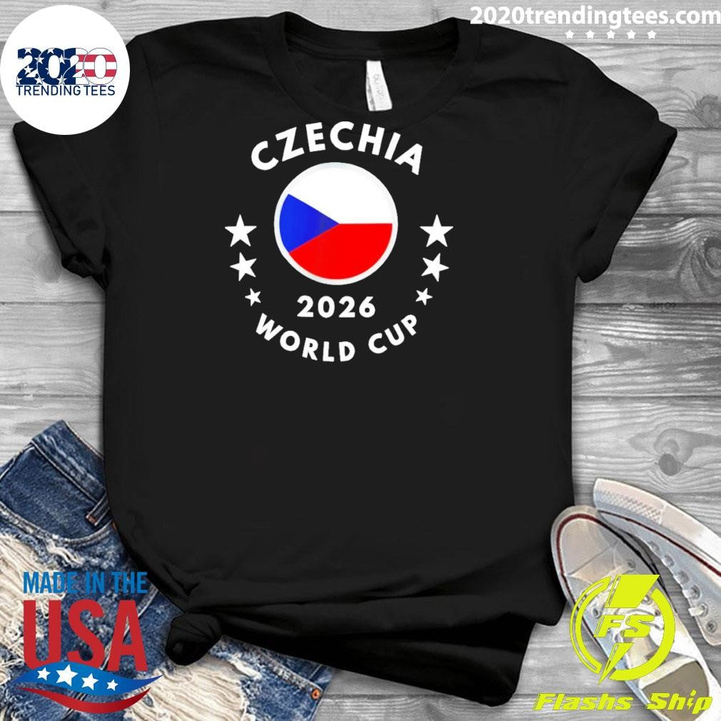Czechia 2026 World Cup Czechia Flag Football Shirt